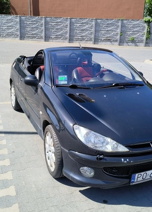 Peugeot 206 CC cena 7900 przebieg: 227000, rok produkcji 2004 z Poznań małe 254